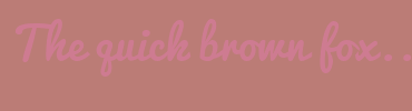 Image with Font Color CE7B91 and Background Color BB7C76